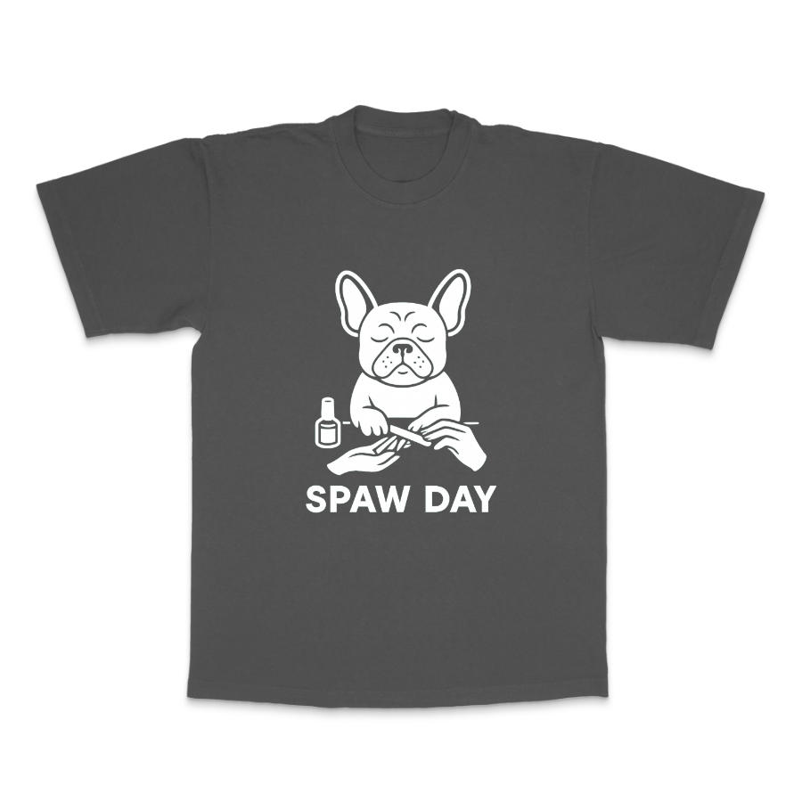 Spa Day Tee Shirts DOGMODE Dog Lover Tees. Printed in the USA
