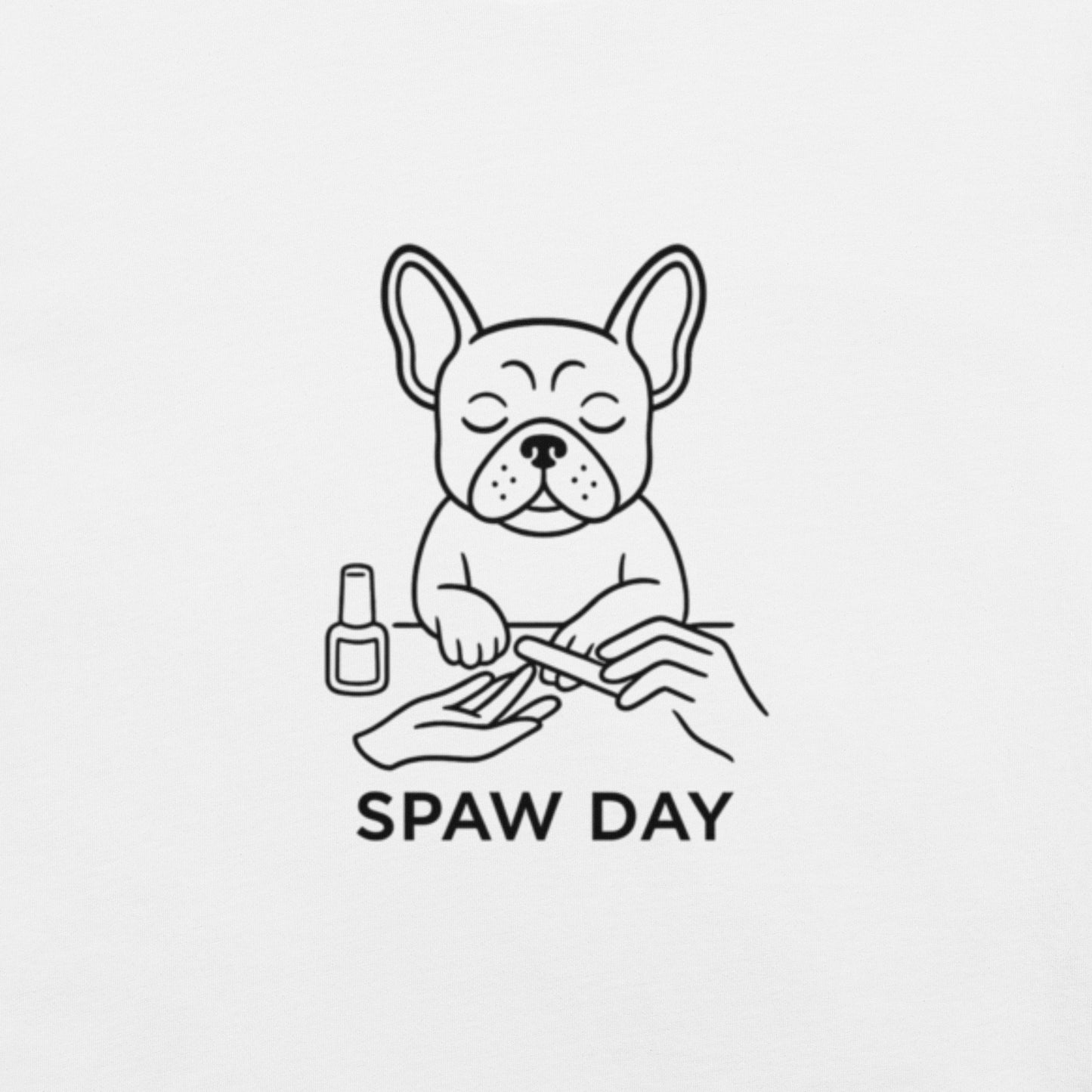 Spa Day Tee Shirts DOGMODE Dog Lover Tees. Printed in the USA