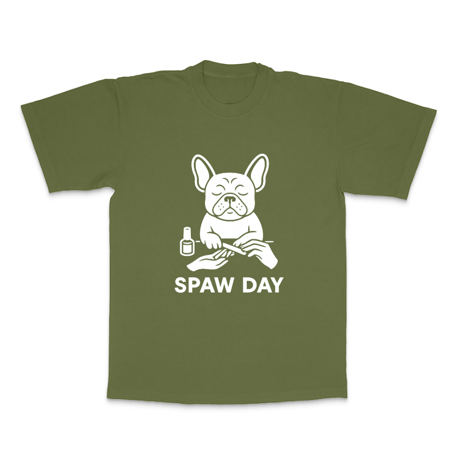 Spa Day Tee Shirts DOGMODE Dog Lover Tees. Printed in the USA