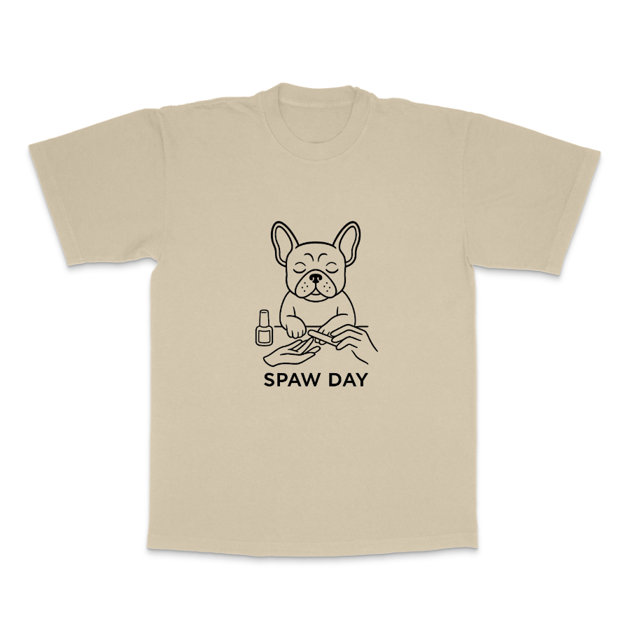 Spa Day Tee Shirts DOGMODE Dog Lover Tees. Printed in the USA