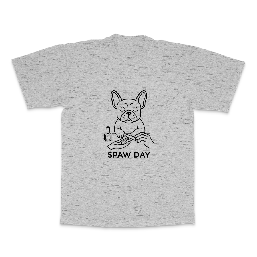 Spa Day Tee Shirts DOGMODE Dog Lover Tees. Printed in the USA