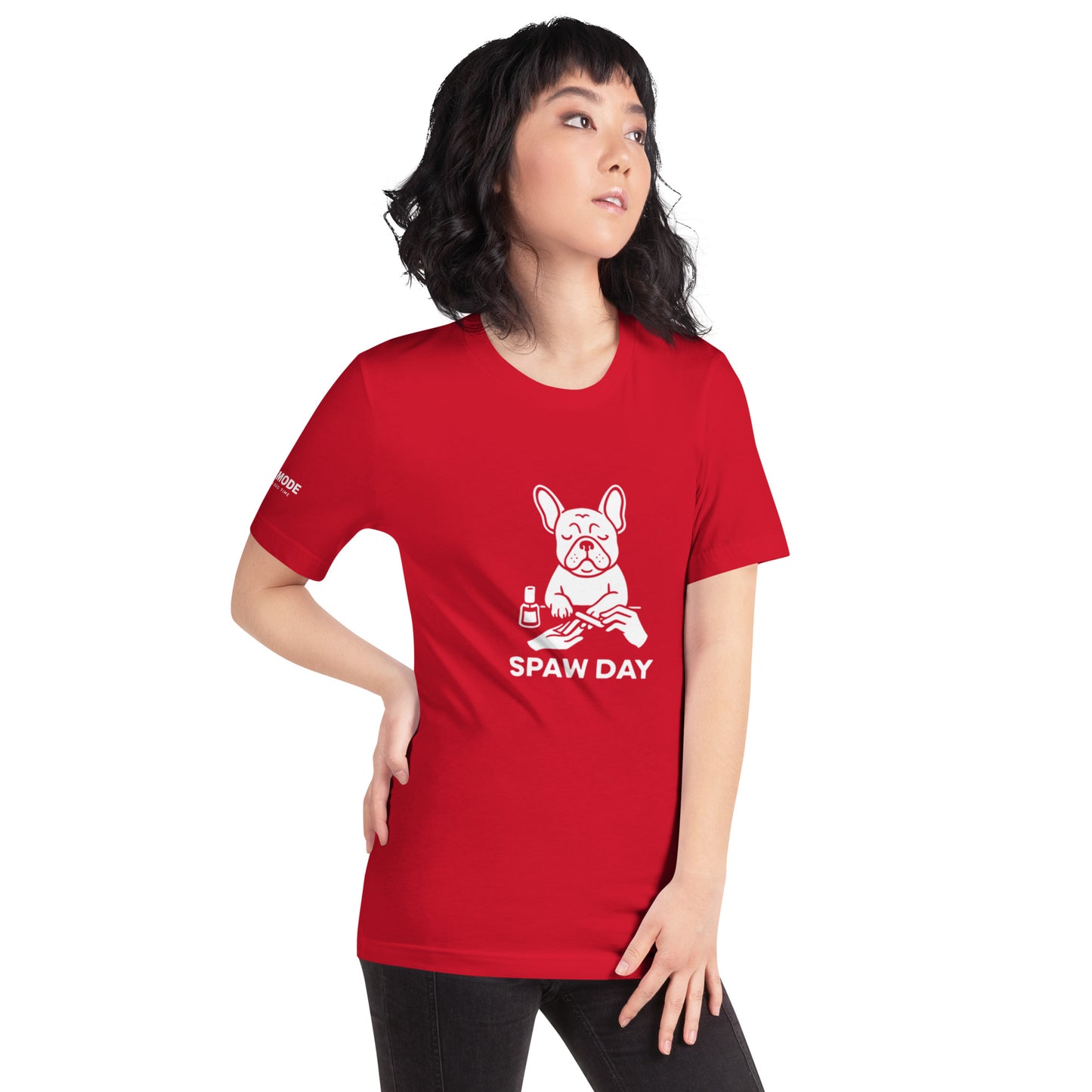 Spa Day Tee Shirts DOGMODE Dog Lover Tees. Printed in the USA